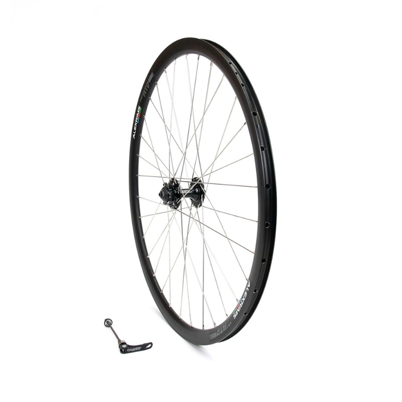 On Track Wheel 700 Front 6-Bolt Disc QR 23H Black