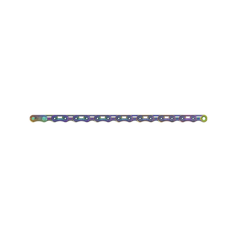 SRAM RED AXS Flattop Road Chain (Rainbow) (12/13 Speed) (126 Links) (w/PowerLock) (E1)