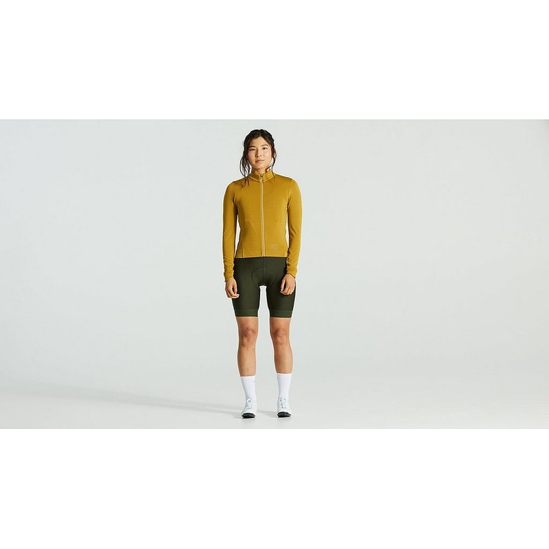 Specialized prime powergrid jersey ls wmn harvest gold l