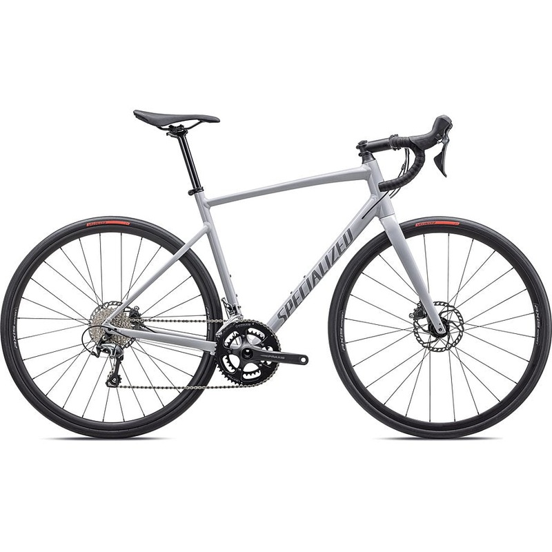 2025 Specialized allez e5 sport bike gloss dove grey / cool grey / chameleon lapis 44