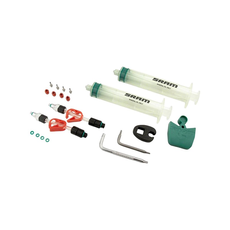 SRAM Standard Mineral Oil Bleed Syringe Hose Kit (No Oil)