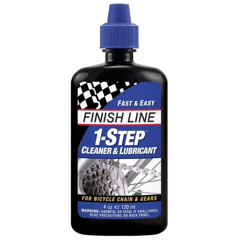 Finish Line 1-Step Cleaner and Bike Chain Lube – 4oz Drip