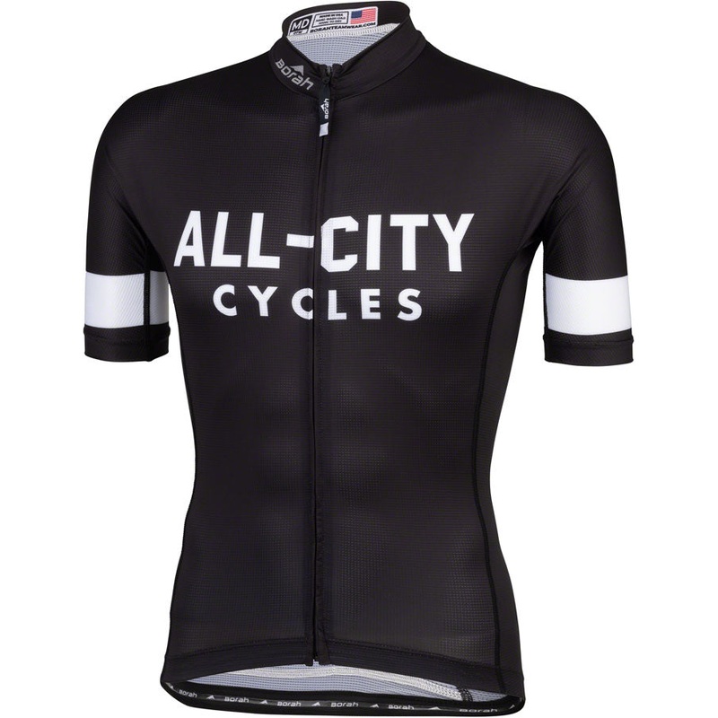 All-City Classic 4.0 Mens Jersey – Black White Large