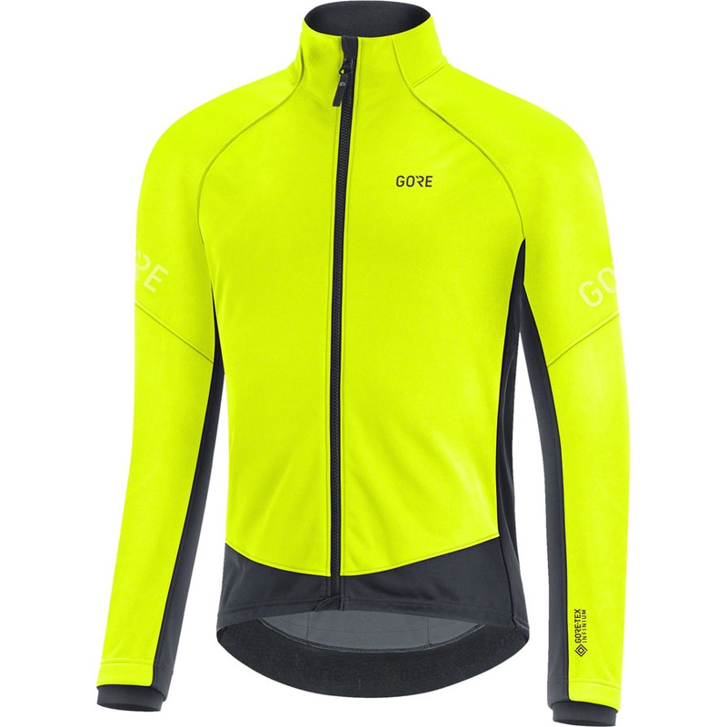 Gorewear C3 Gore Tex Infinium Thermo Jacket – Neon Yellow/Black Mens Small
