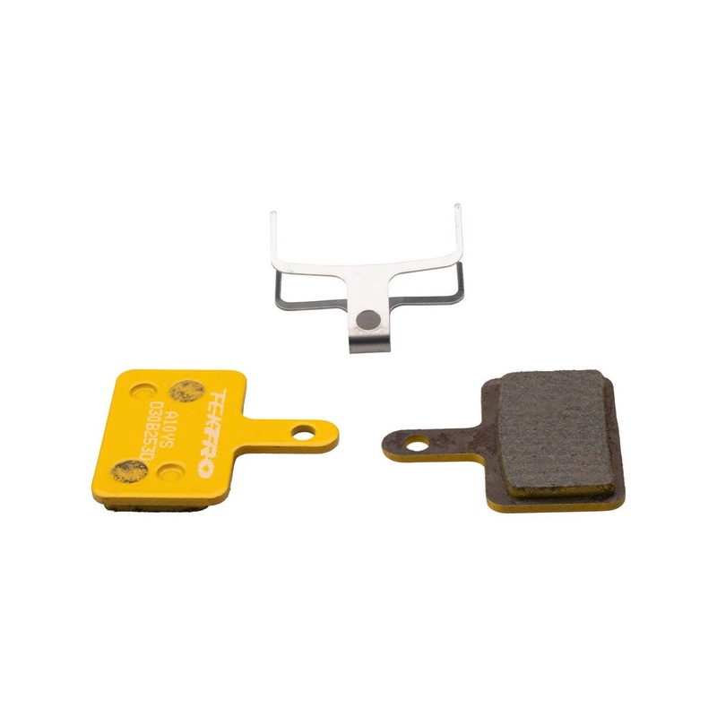 Tektro A10YS Disc Brake Pads (Overall Balanced Resin Compound) (For 2-Piston Caliper)