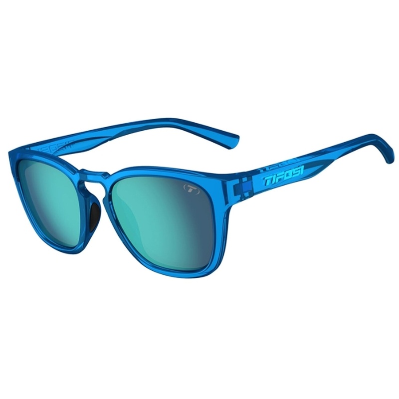 Tifosi Smirk Sunglasses Electric Blue With Sky Blue Mirror Lens