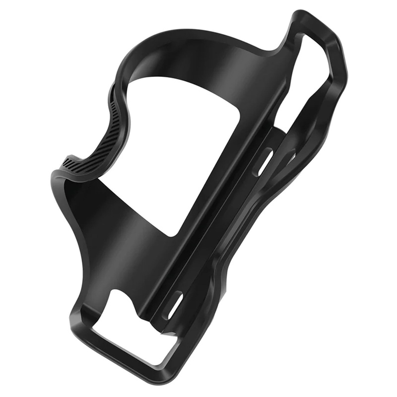 Lezyne Flow SL Water Bottle Cage – Right Side Entry Enhanced Graphics Black
