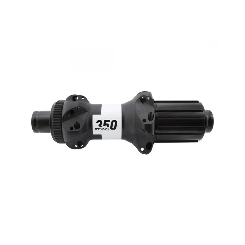 DT Swiss 350 Rear Hub (Black) (12 x 142mm) (Centerlock) (Shimano HG 11/12) (24H) (Straight Pull)