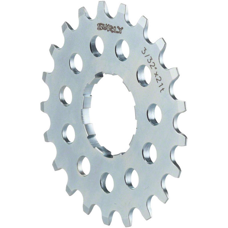 Surly Single Cassette Cog 3/32″ Splined 21t