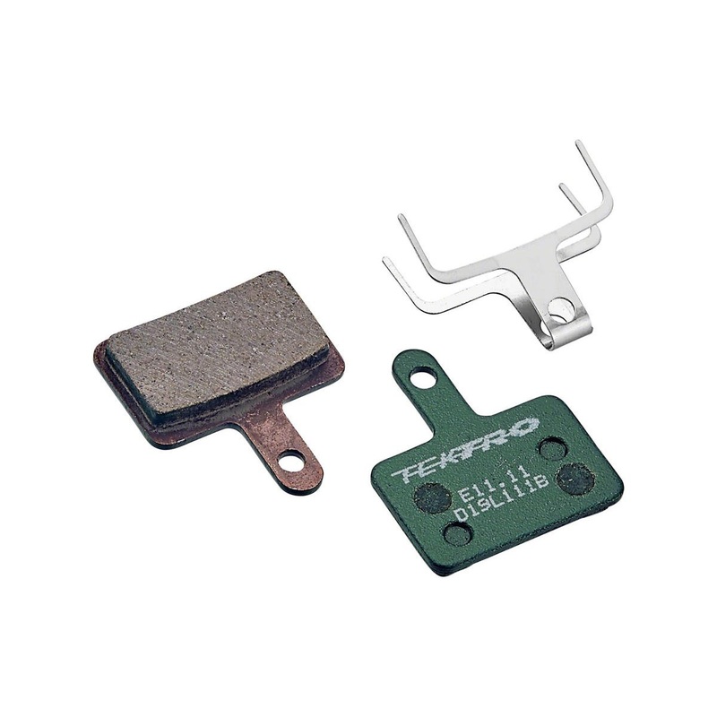 Tektro E11.11 Disc Brake Pad (Low Noise Resin Compound) (5mm Thickness) (For 2-Piston Brake Caliper)