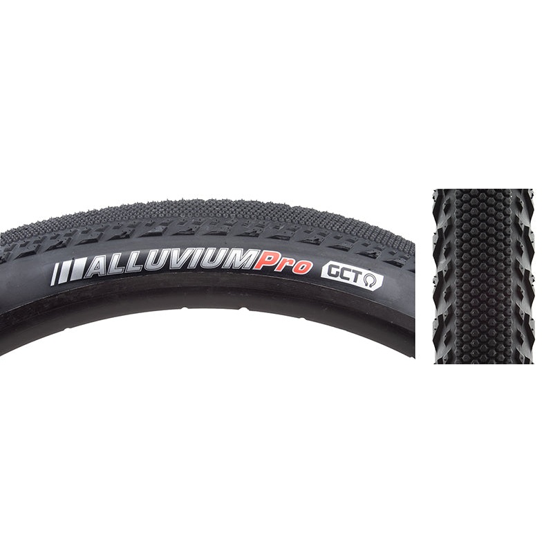 Kenda Alluvium Pro Tire – 700 x 45 Tubeless Folding Black 120tpi GCT