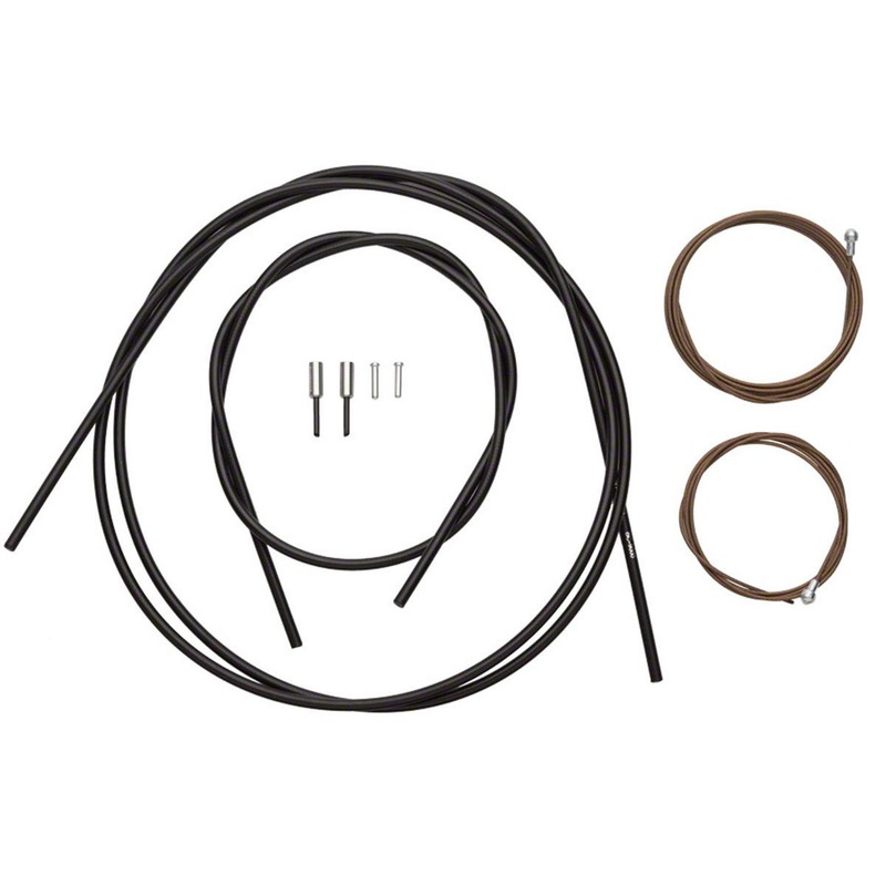 Shimano Dura-Ace BC-9000 Road Brake Cable Set (Black) (Polymer-Coated) (1.6mm) (1000/2050mm)