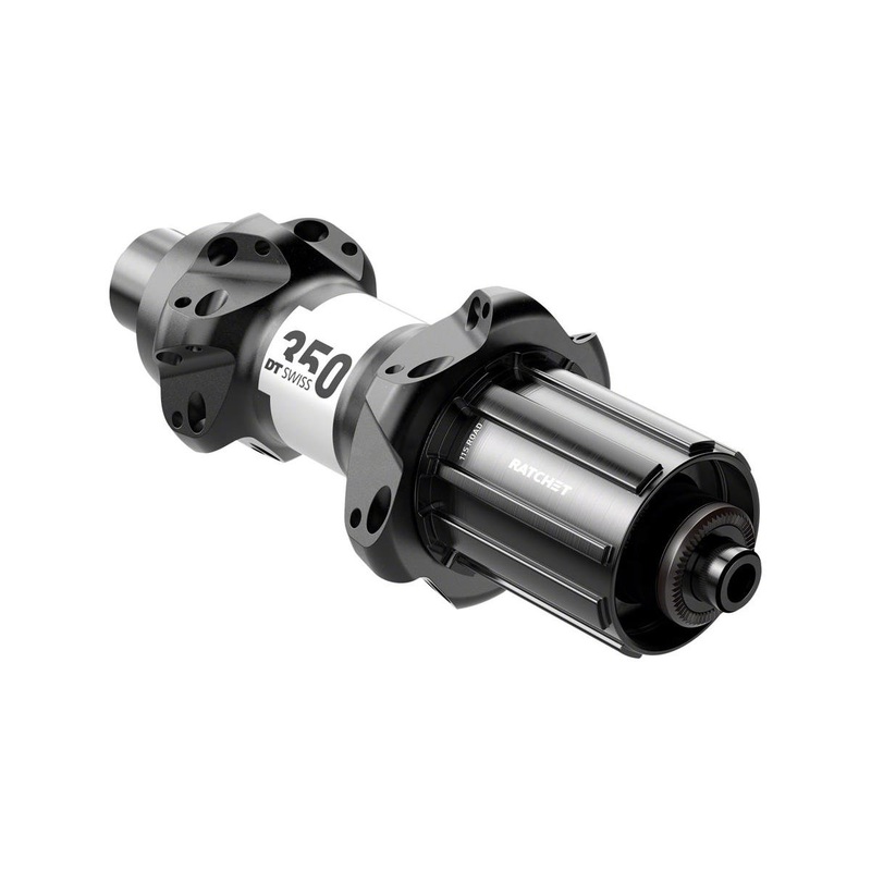 DT Swiss 350 Rear Road Hub (Black) (QR x 130mm) (Rim Brake) (Shimano HG 11/12) (24H) (36T Ratchet) (Straight Pull)