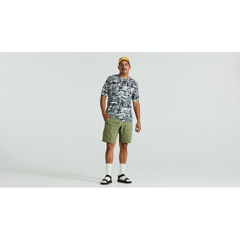 Specialized s/f riders hybrid short men green 32