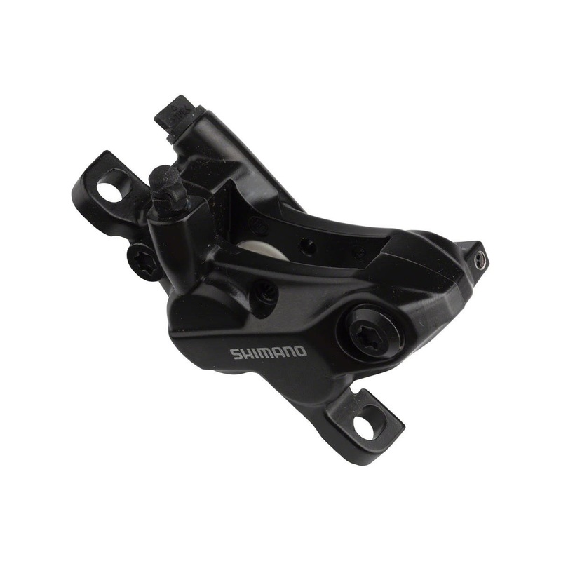 Shimano BR-MT520 Disc Brake Caliper (Black) (4-Piston) (Hydraulic) (Front or Rear) (Post Mount)