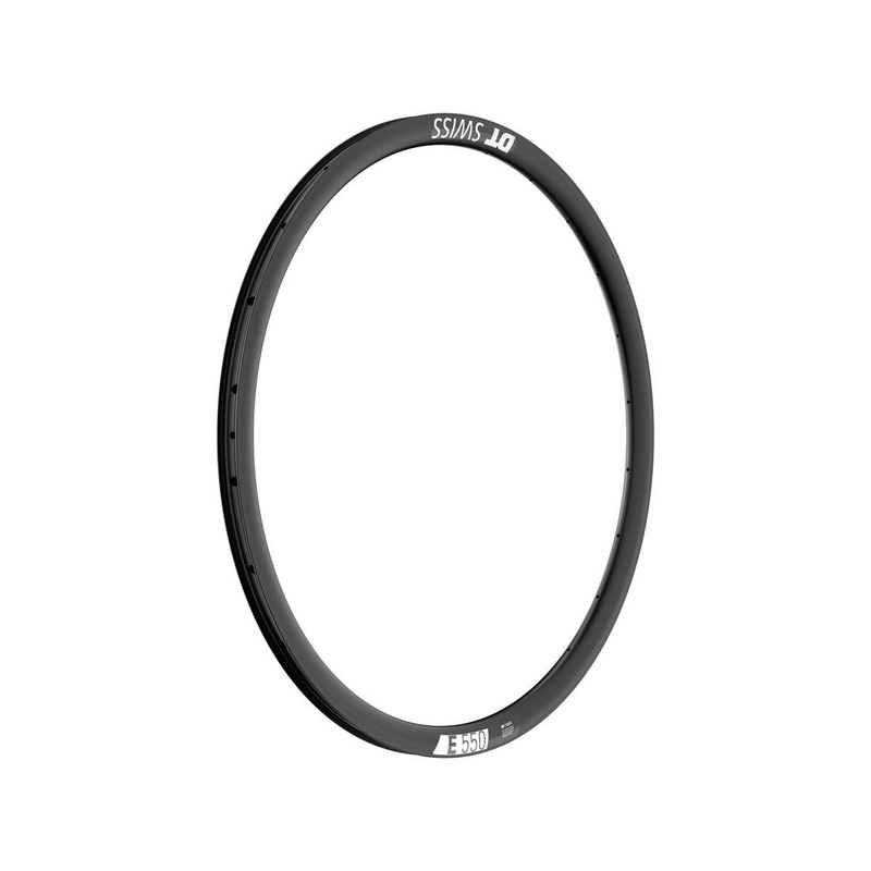 DT Swiss E 550 Tubeless Disc Rim (Black) (700c) (Alloy) (22mm Internal Width) (24H)