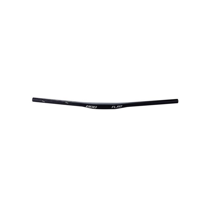 BBB ‘HORIZON’ MTB BAR 31.8 OS 760mm 0mm RISE 9deg BS BLACK ALLOY