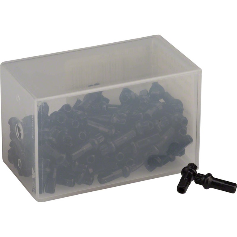 DT Swiss Squorx Pro Alloy Nipples (Black) (2.0 x 15mm) (Box of 100)