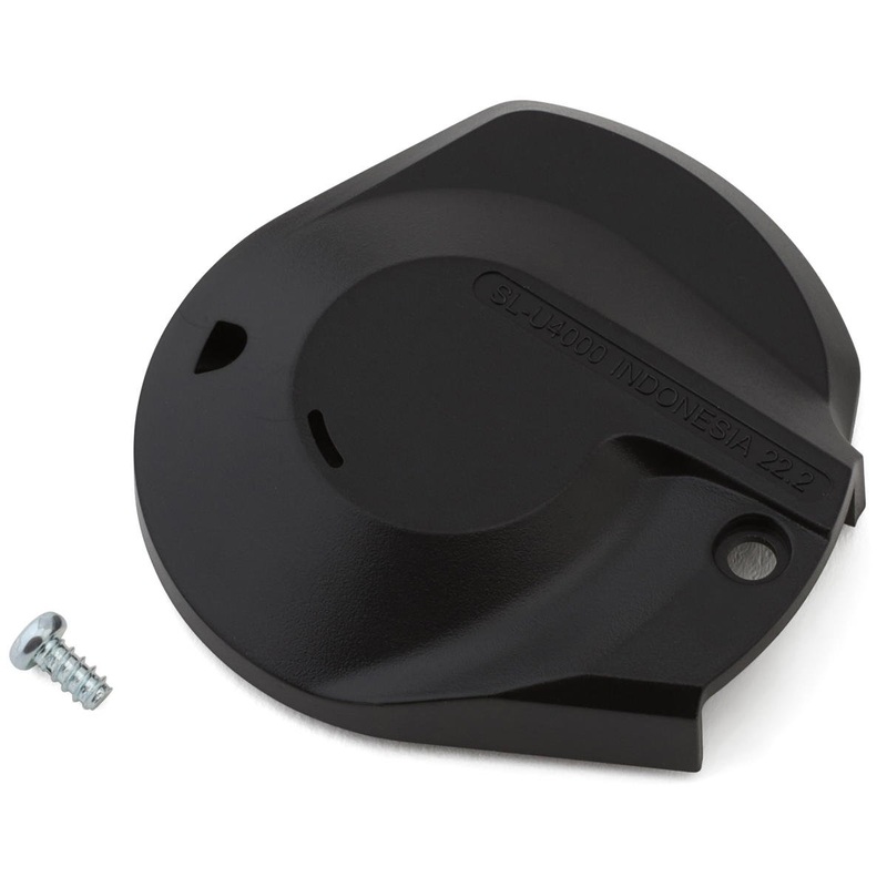 Shimano CUES SL-U4000-9R Right Main Lever Cover (Black) (For 9-Speed) (w/Mounting Screw)