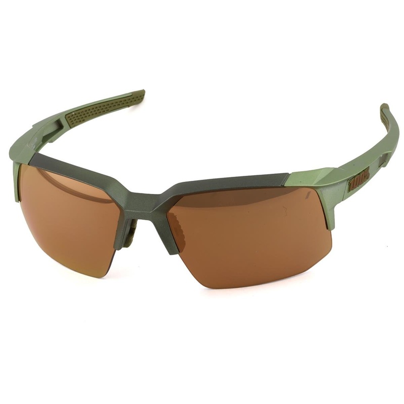 100% Speedcoupe Sunglasses (Matte Metallic Viperidae) (Bronze Multilayer Mirror Lens)