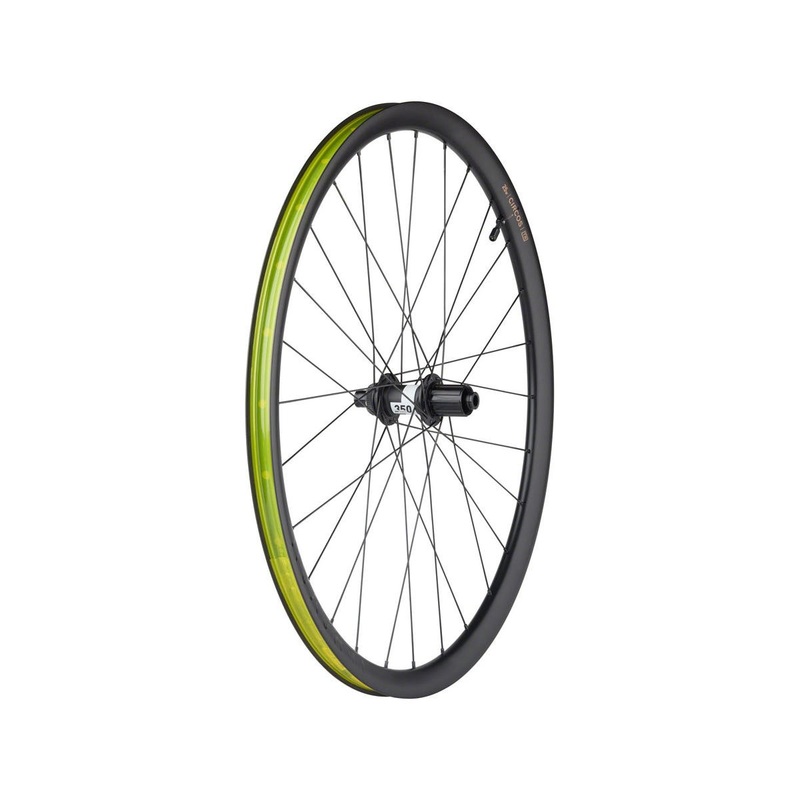Teravail Circos Carbon Gravel Wheel (Matte Black) (Shimano HG 11/12) (Rear) (12 x 142mm) (700c) (Centerlock) (Tubeless)