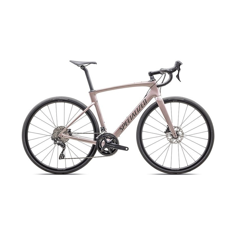 2025 Specialized Roubaix Sport 105 Bike Gloss Champagne / Smoke 54