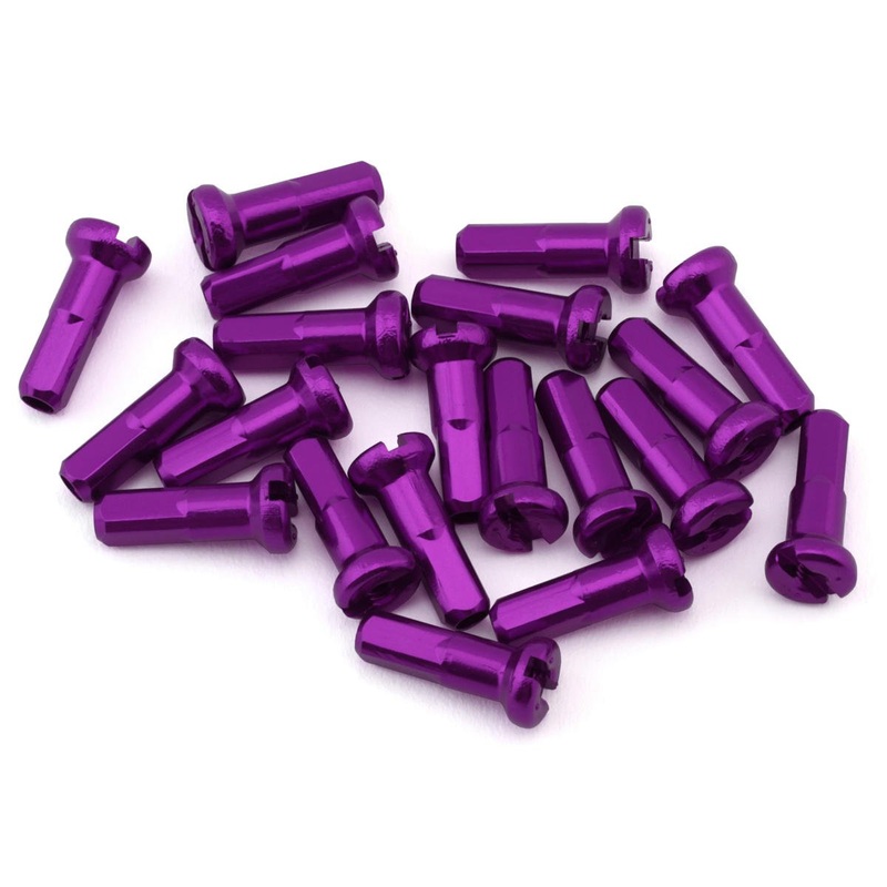 USA Brand 14g Alloy Nipples (Purple) (Bag of 20)