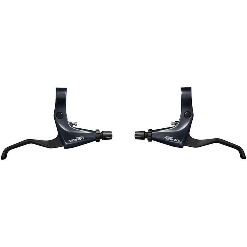 Shimano Sora BL-R3000 Flat Bar Road Brake Lever Set (Black) (Pair)