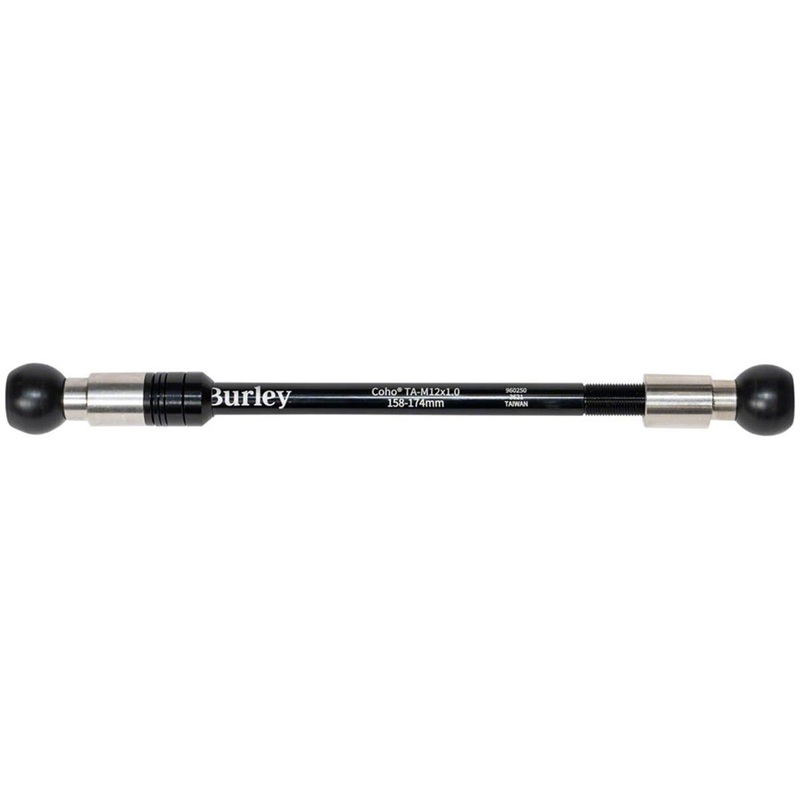 Burley Coho Hitch Adapter Thru-Axle (Black) (12 x 1.0 | 158-174mm)