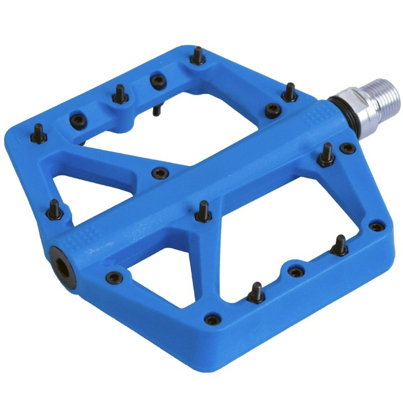 Azur Husky Flat Pedals Dark Blue