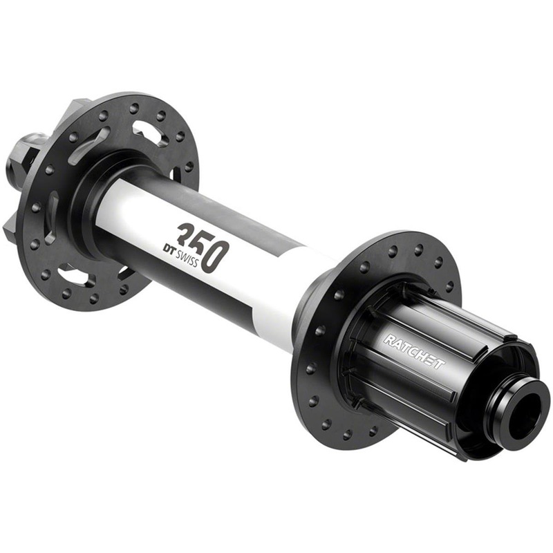 DT Swiss 350 Rear Hub (Black) (12 x 197mm) (6-Bolt) (Shimano HG) (32H) (J-Bend)