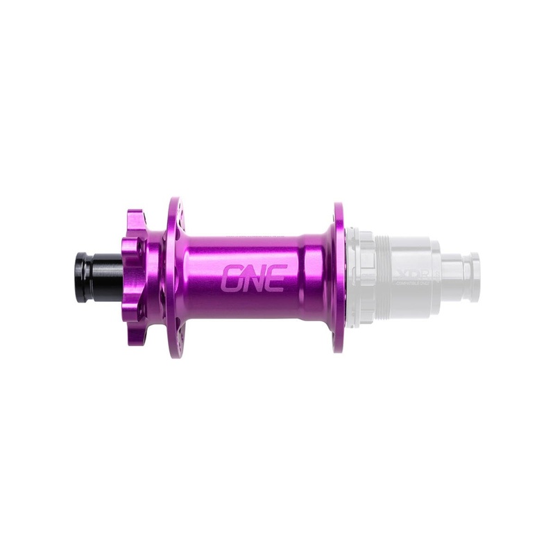 OneUp Components Disc Brake Hub (Purple) (Rear) (12 x 148mm (Boost)) (28H) (6-Bolt) (Freehub Not Included)