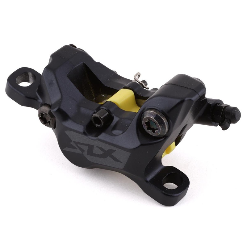 Shimano SLX BR-M7120 Disc Brake Caliper (Black) (4-Piston) (Hydraulic) (Front or Rear) (Post-Mount)