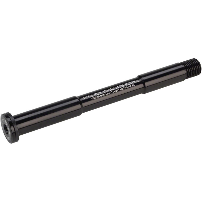 Wolf Tooth Components Fox Thru Axle (Black) (155mm) (15 x 110mm) (1.5mm)