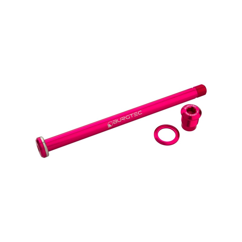Burgtec Yeti Boost Rear Axle (Toxic Barbie Pink) (12 x 174mm)