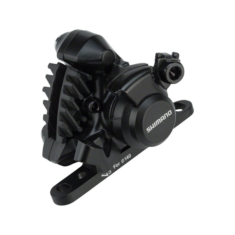 Shimano BR-RS305 Disc Brake Caliper (Black) (Mechanical) (Front) (Flat Mount)
