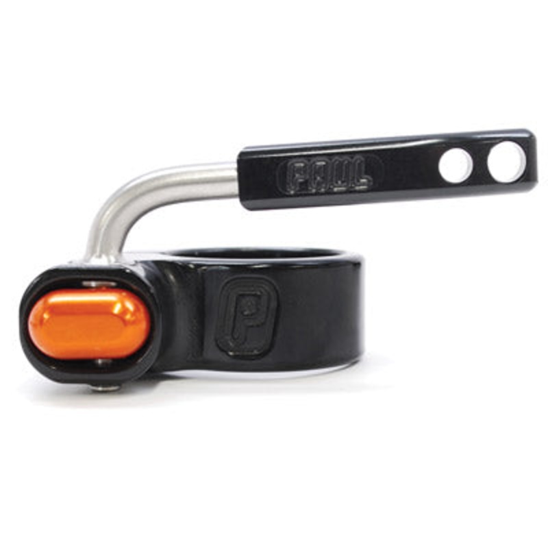 Paul,Seat Qr,30,Blk W/Orng Alloy And Stainless Steel Quick Release Seatpost Collar Paul Component Engineering Seatposts