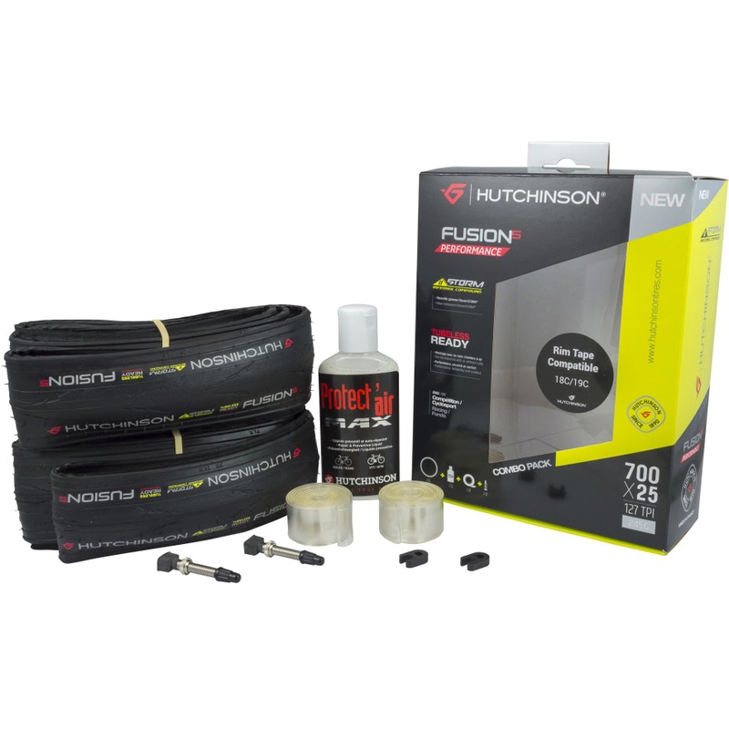 Hutchinson Fusion 5 Performance Tubeless Combo Pack 700×25