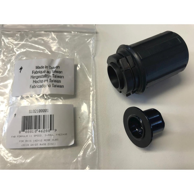 Specialized Formula 3-Pawl Freehub (11 Speed) (For Axis 142 x 12 Rear Hubs) (For FH-528 Hubs)