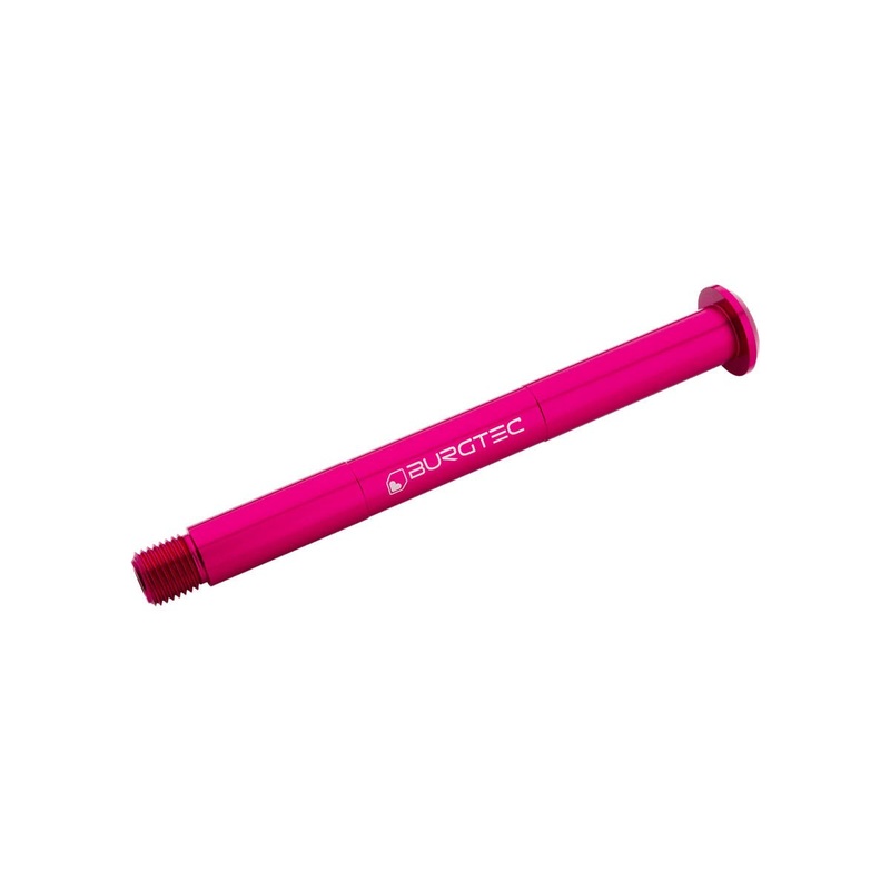 Burgtec Fox Fork Pre-2021 Axle (Toxic Barbie Pink) (15 x 110mm)