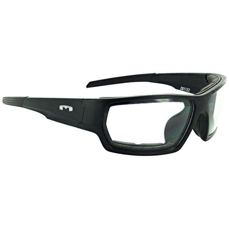 Optic Nerve Roscoe Safety Glasses (Matte Black) (Clear Lens)