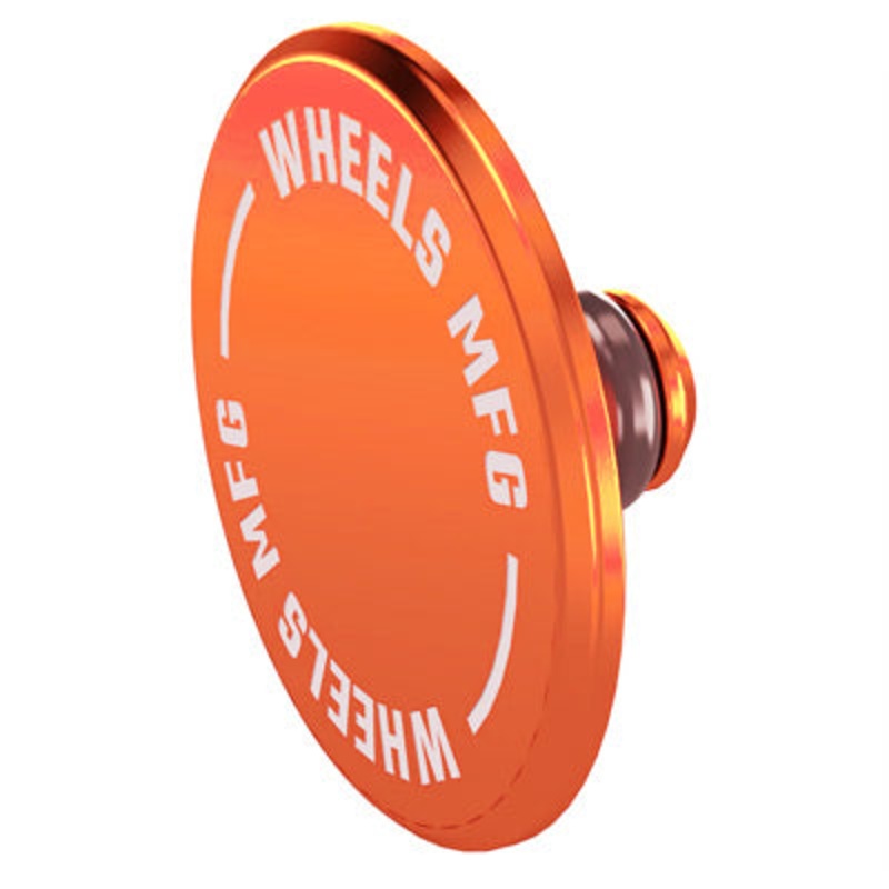 Wmfg Thru-Axle End Cap Orange 6061, Press-In Thru-Axle End Caps  Hubs