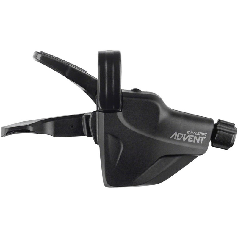 Microshift ADVENT Quick Trigger Pro Shifter (Black) (Right) (1 x 9 Speed)