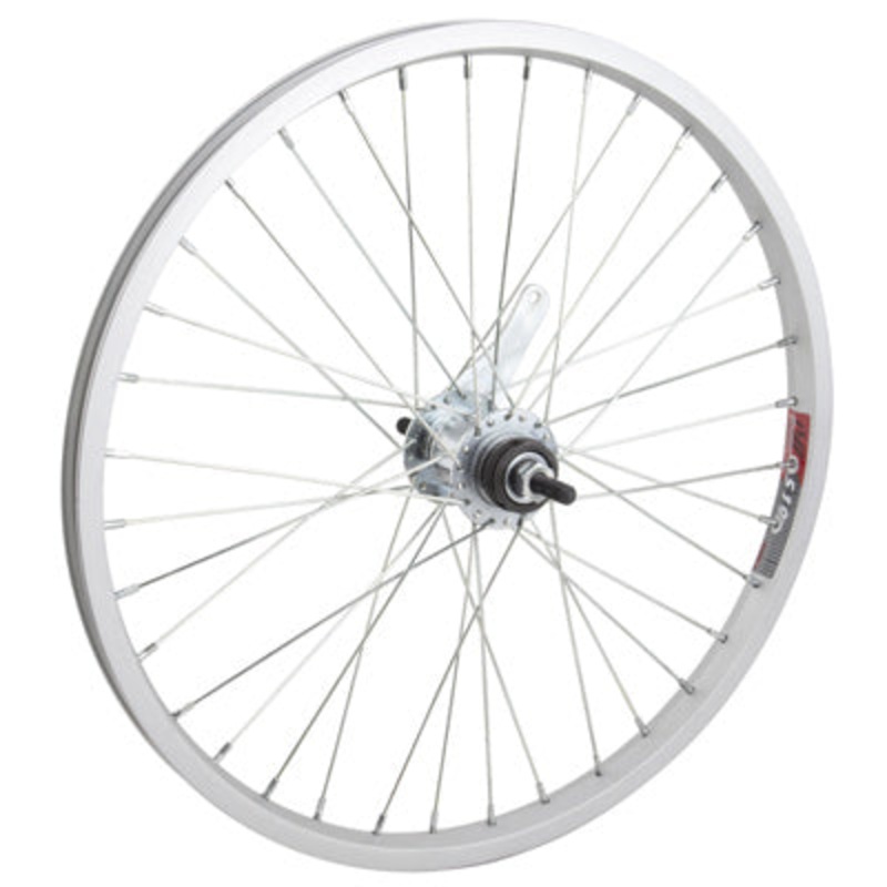 Rr Whl,20X1.75,Sil,Aly,36H 3/8”,Sw,Sil,110Mm,Cb,1S 20” Alloy Bmx Wheels  Wheels  20”