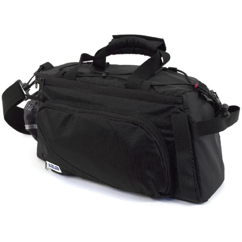 Azur Top Rack Expandable Trunk Bag 11.7L Black