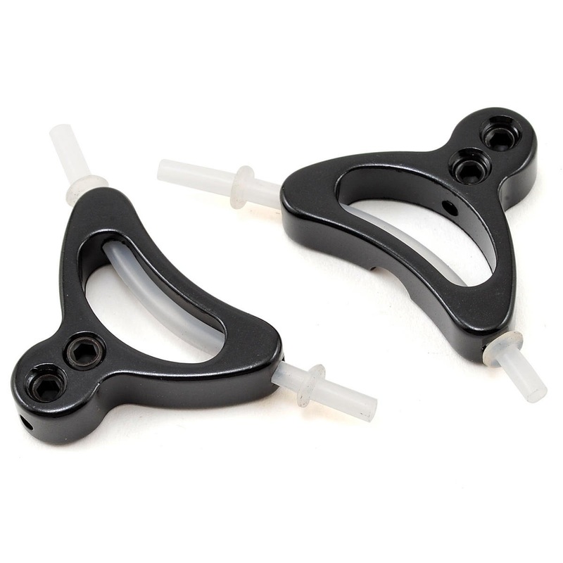 Jagwire Alloy Straddle Brake Cable Carrier (Black) (Pair)