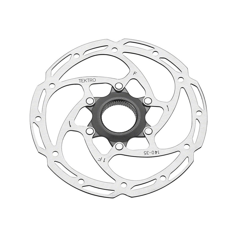 Tektro TR-35 Disc Brake Rotor (Centerlock) (140mm) (1.8mm Thickness)