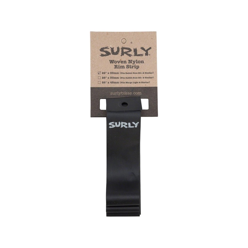 Surly Nylon Rim Strip (Black) (29″) (33mm) (For Rabbit Hole Rim)
