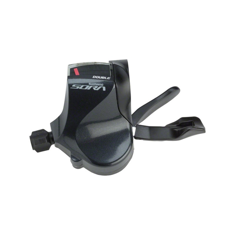 Shimano Sora SL-R3000 Flat Bar Road Shifters (Black) (Left) (2x)