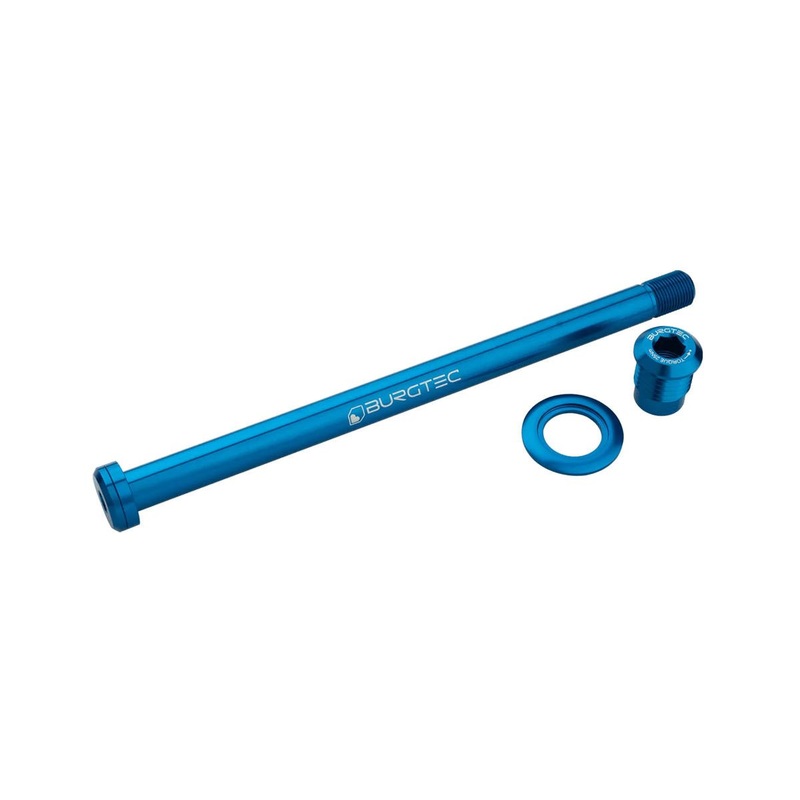 Burgtec Trek 184.5mm Rear Axle (Deep Blue)